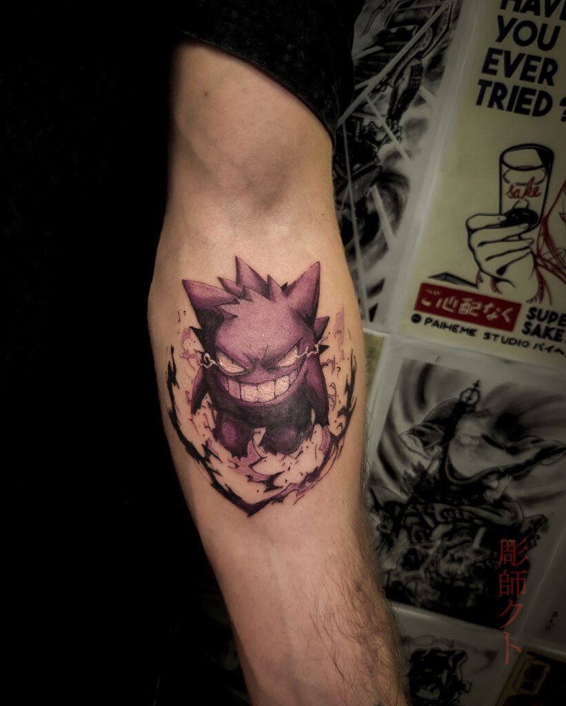 Anime & Manga — tatouage par Kuto, tatoueur Paris / Levallois (Manga)