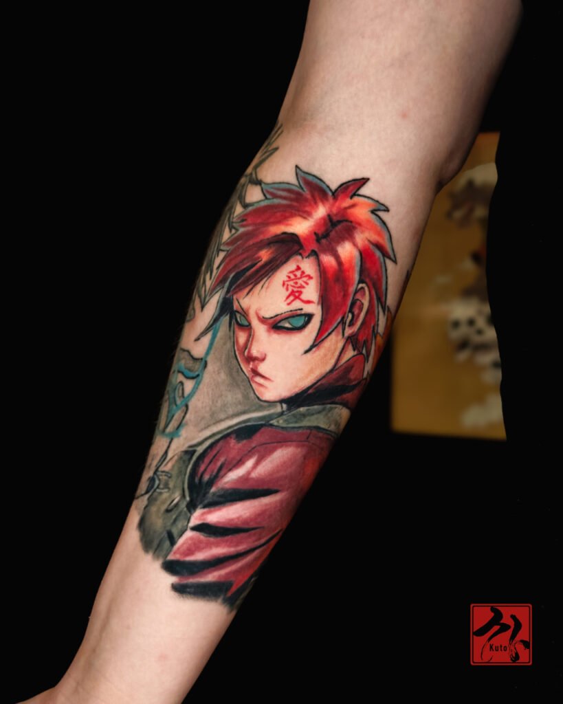 Anime & Manga — tatouage par Kuto, tatoueur Paris / Levallois (Manga)