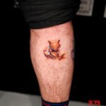 Pokémon Abra — tatouage par Kuto, tatoueur Paris / Levallois (Manga)